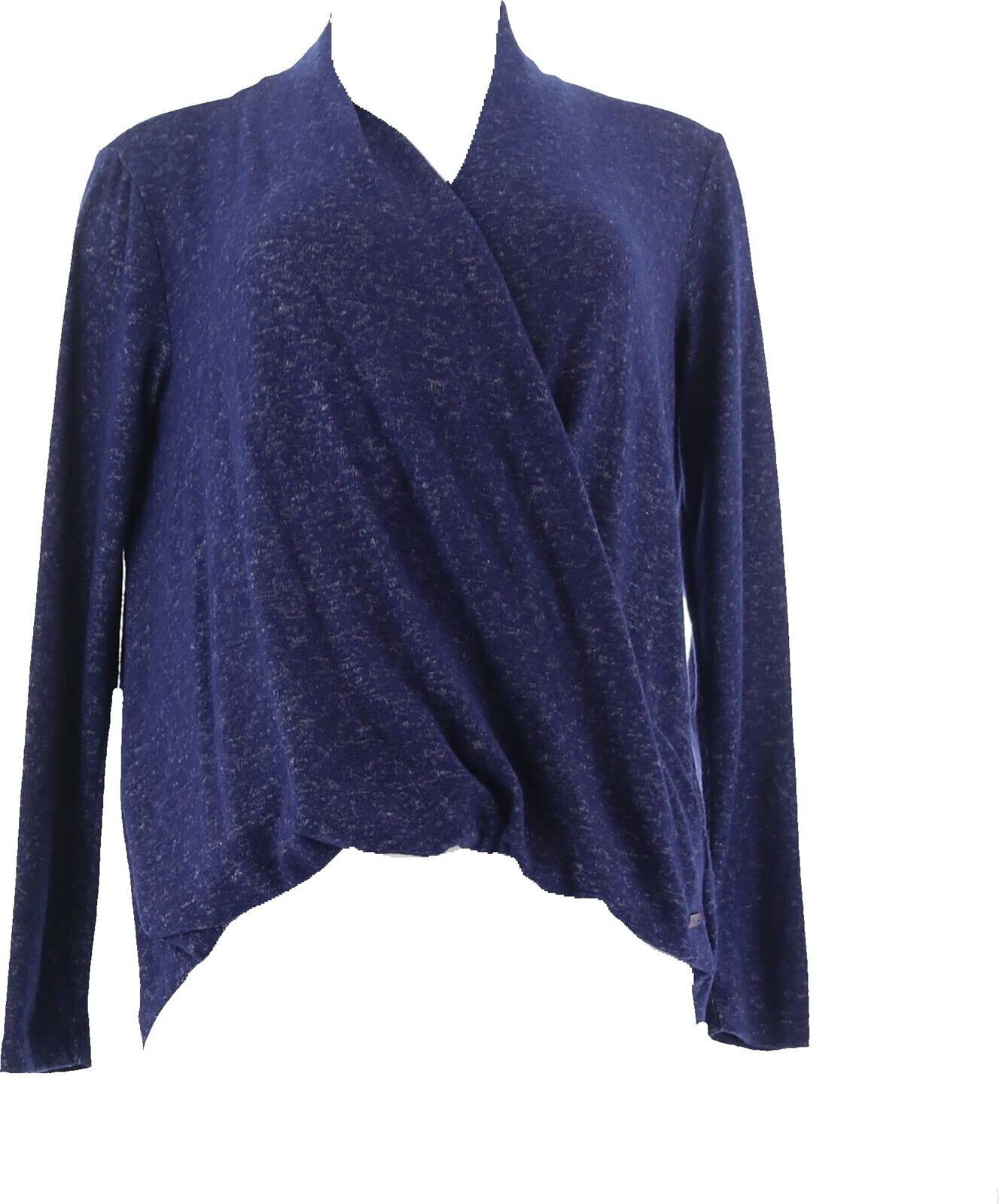 Vintage American Brushed Sweater Knit Twist Top 687-529 - Cozy Casual Wear for Fall & Winter Outfits