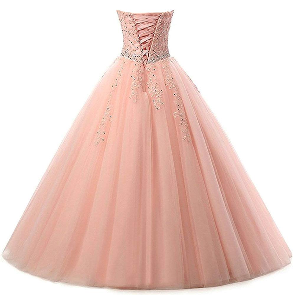 Elegant Sweetheart Lace Quinceanera Dress with Appliques - Perfect for Sweet 16, Quinceañera Ball Gowns & Formal Prom Dances | Ideal for Quinceañera Celebrations, Debutante Balls & Special Occasions