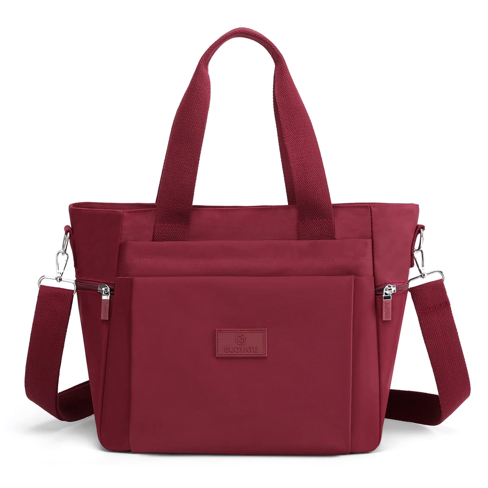 DIRRONA Women's Lightweight Nylon Shoulder Bag - Stylish Crossbody Purse for Work, Travel & Everyday Use