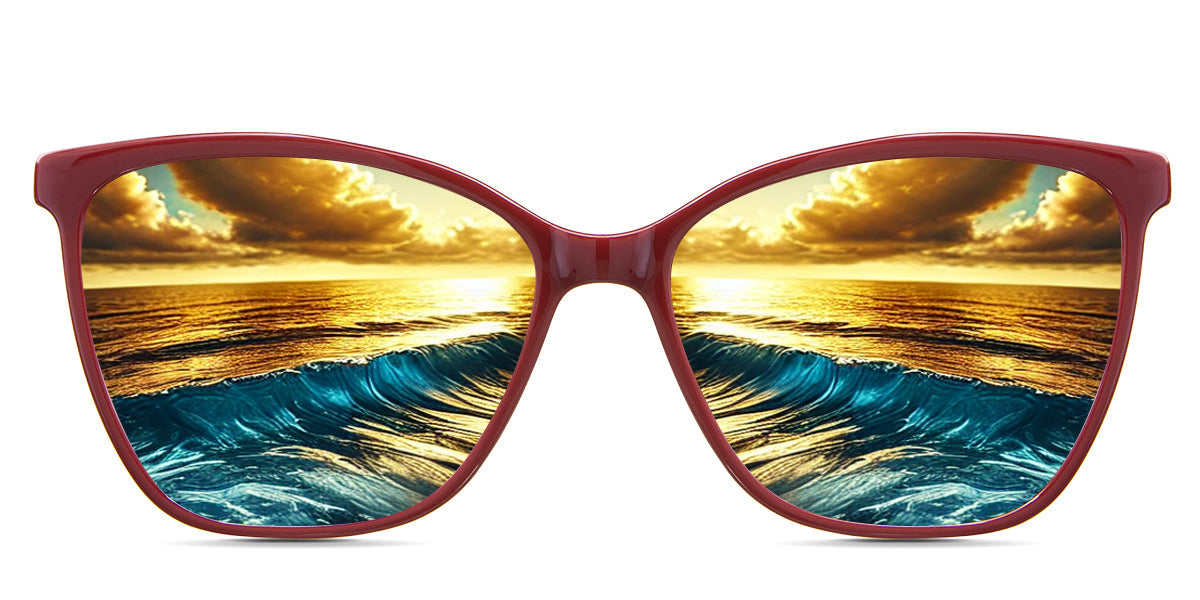 Kimberly Women's Prescription Polarized Sunglasses - UV Protection, Lightweight & Stylish for Driving, Outdoor Sports & Daily Wear