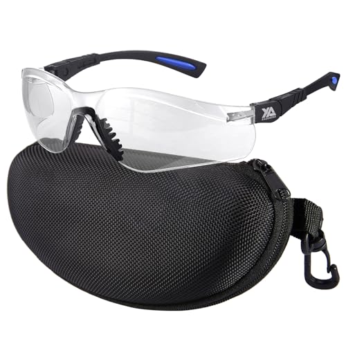 Black Blue Frame Clear Lens