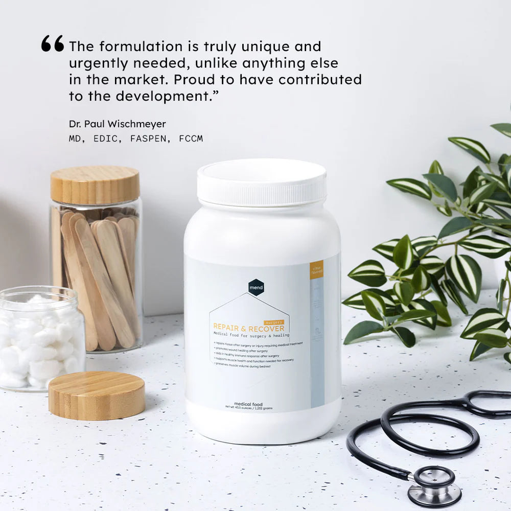 Medical Food for Surgery Recovery - Post-Op Nutrition & Healing Support | Citrus Flavor for Easy Digestion | Ideal for Post-Surgical Care & Wellness