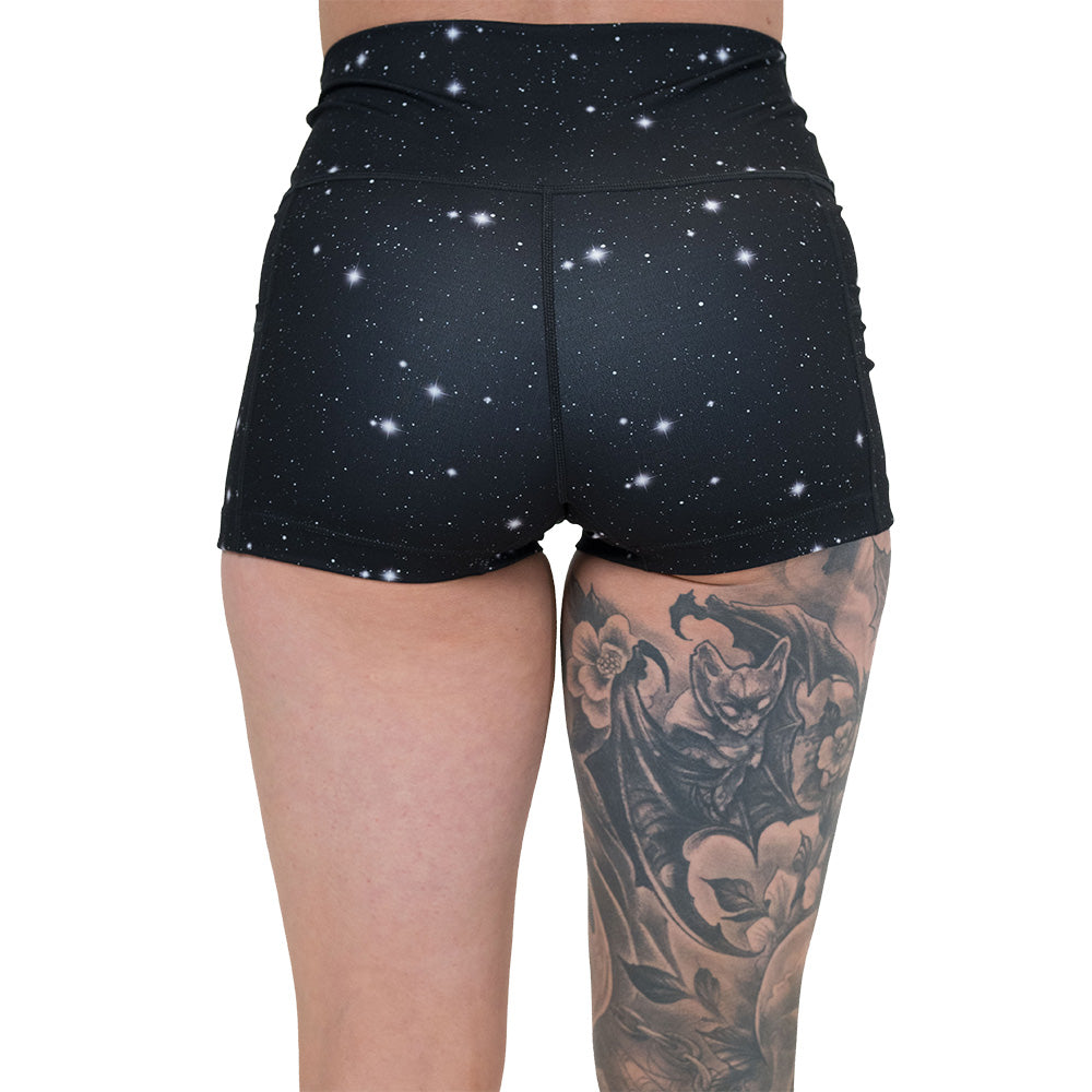 Starlight Women's Running Shorts - Lightweight & Breathable for Gym, Yoga & Outdoor Workouts