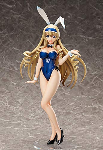 FREEing 1:4 Scale Cecilia Alcott Bare Leg Bunny Version PVC Figure - Anime Collectible, Perfect for Display & Gifting