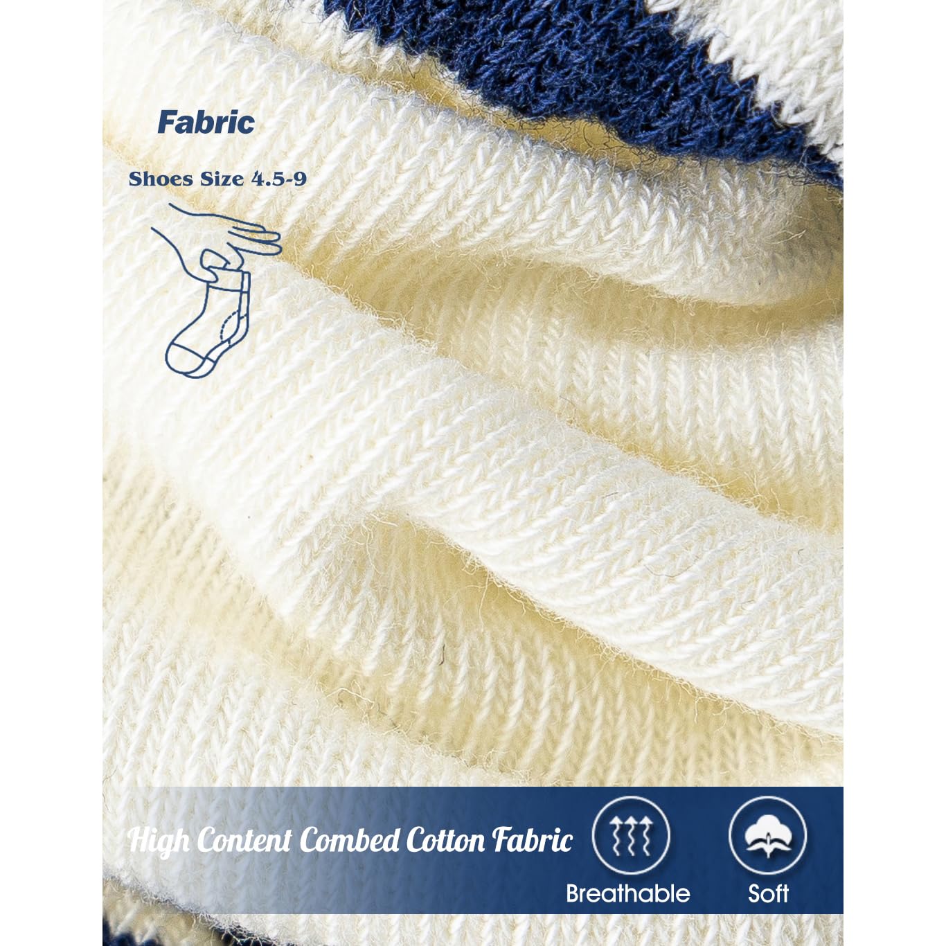 Women's Novelty Striped Retro Mini Crew Socks - Sporty Casual Cotton Ankle Socks for Running, Workout & Everyday Wear | Trendy Retro Style Fashion Socks