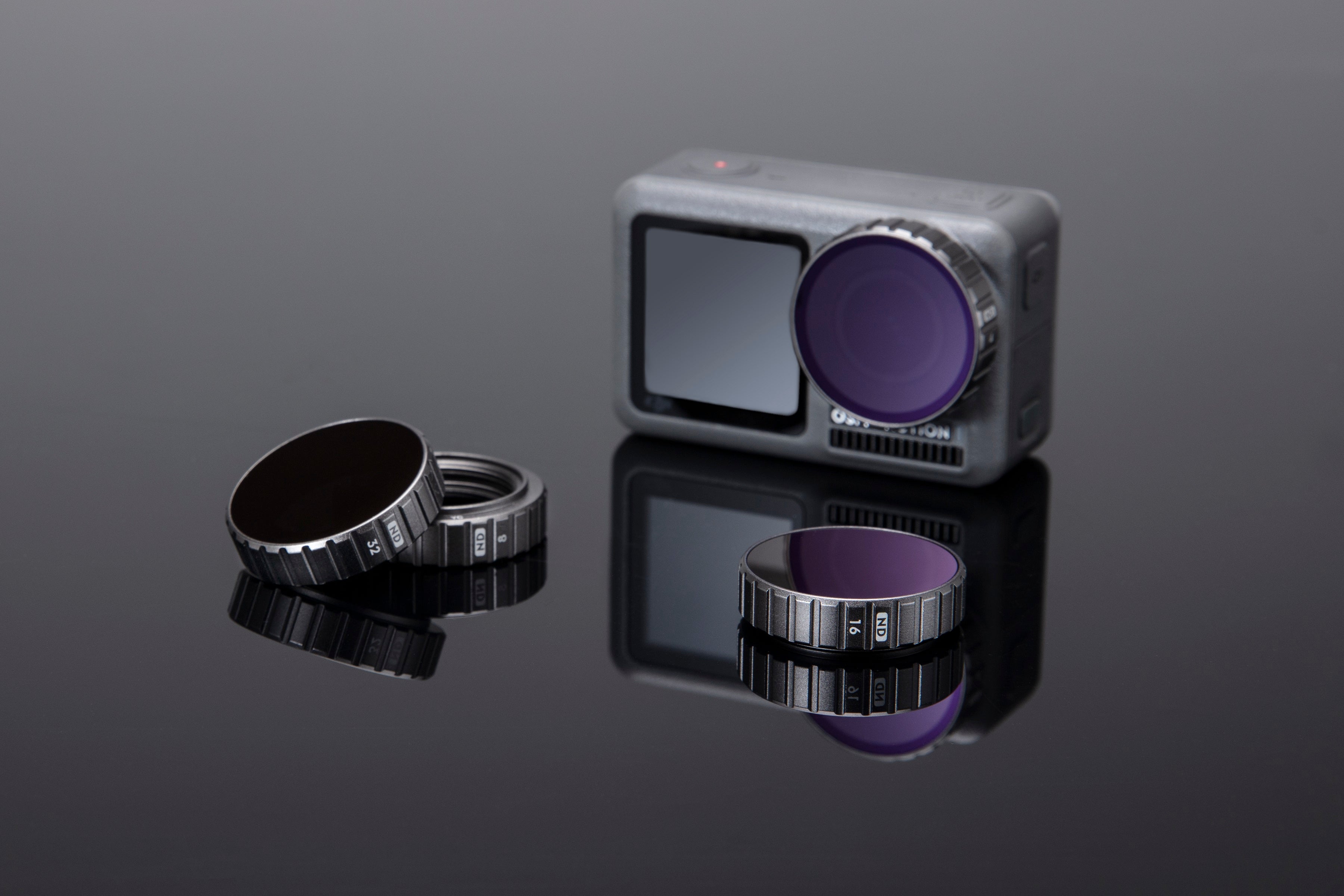 Osmo Action Part 10 ND Filter Kit for DJI - Professional Camera Lens Filters for Outdoor & Travel Photography, Vlogging, and Action Sports