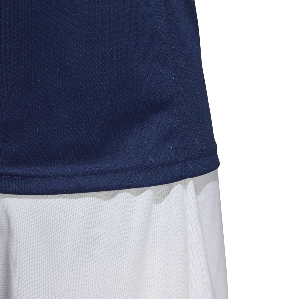 Adidas Youth Estro 19 Soccer Jersey - Dark Blue & White - Breathable Performance Shirt for Youth Soccer Players - Perfect for Games, Training & Team Uniforms