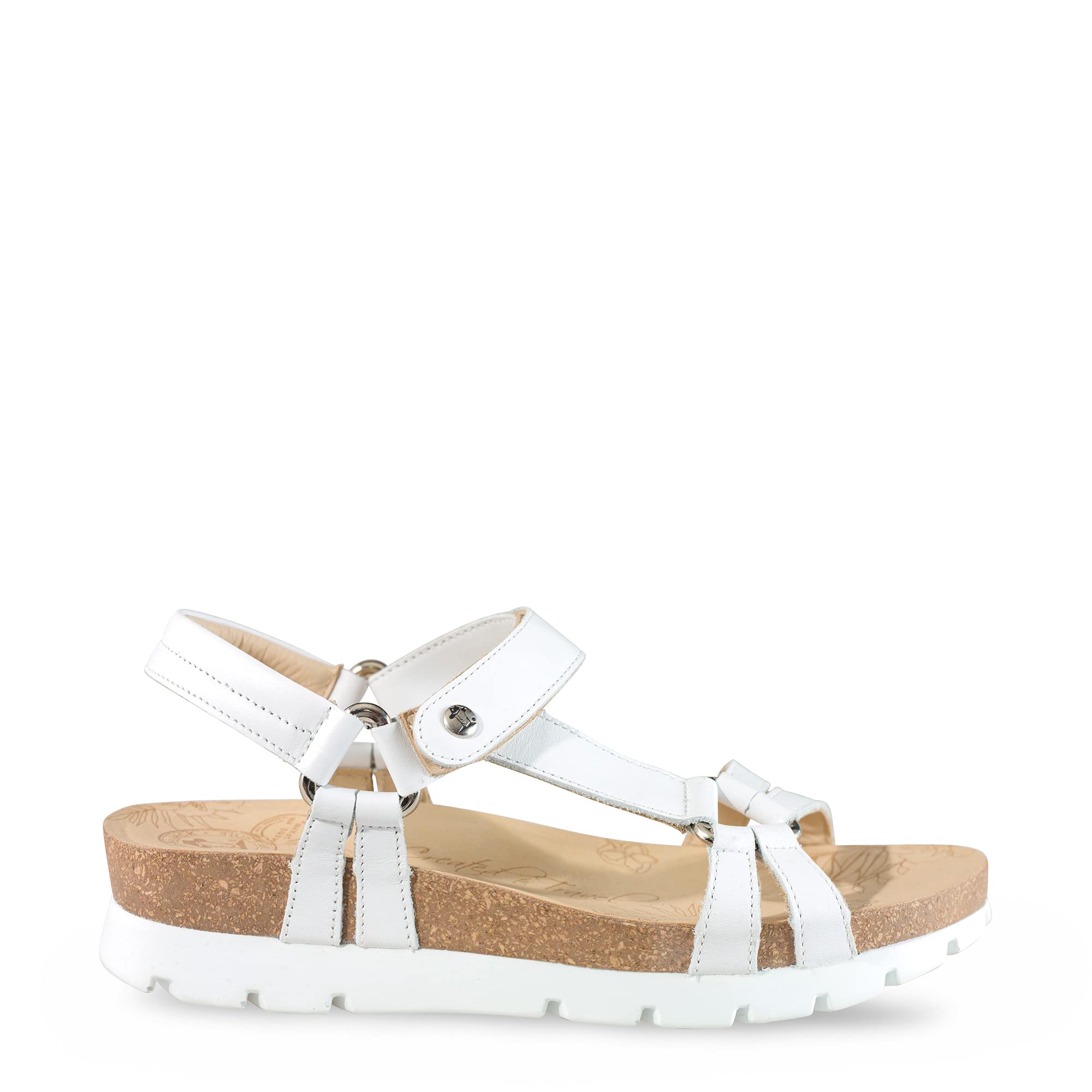 Panama Jack Women's Open Toe Wedge Heel Sandals - Comfortable Summer Casual Shoes for Beach, Vacation & Outdoor Walking