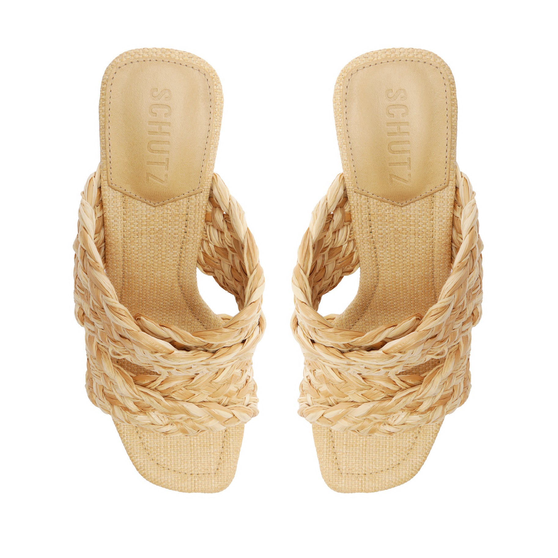 Amani Women's Straw Sandals - Comfortable Summer Beach Flip Flops with Adjustable Straps | Perfect for Vacation, Poolside, and Casual Outings