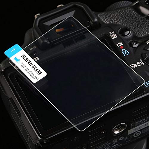 Nikon D7200 Camera Screen Protector - 0.5mm Tempered Glass LCD Film, HD Clear, Waterproof Cover for D7200 DSLR - Perfect for Outdoor Photography & Travel Protection