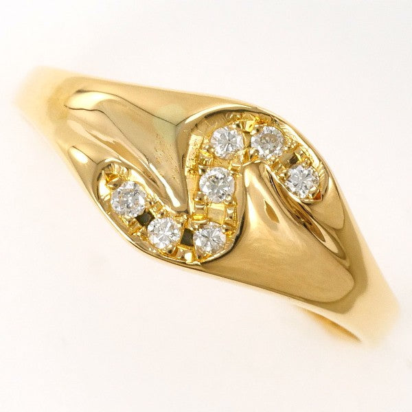 18K Yellow Gold Diamond Ring for Women - Elegant Solitaire Engagement & Wedding Band - Perfect for Proposals, Anniversaries, and Special Occasions