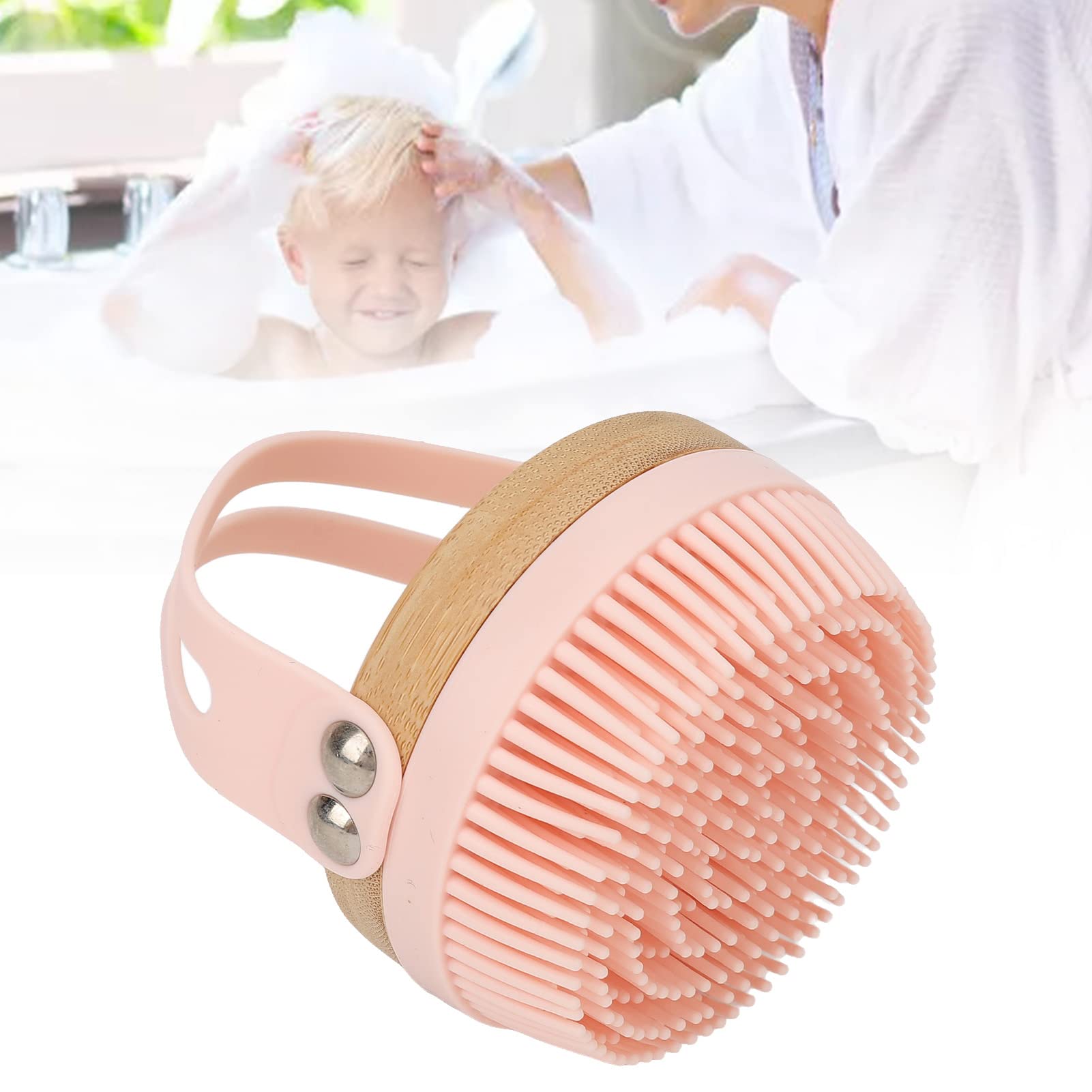 Silicone Body Scrubber & Scalp Massager - Exfoliating Shower Brush for All Skin Types | Bath & Spa Essential