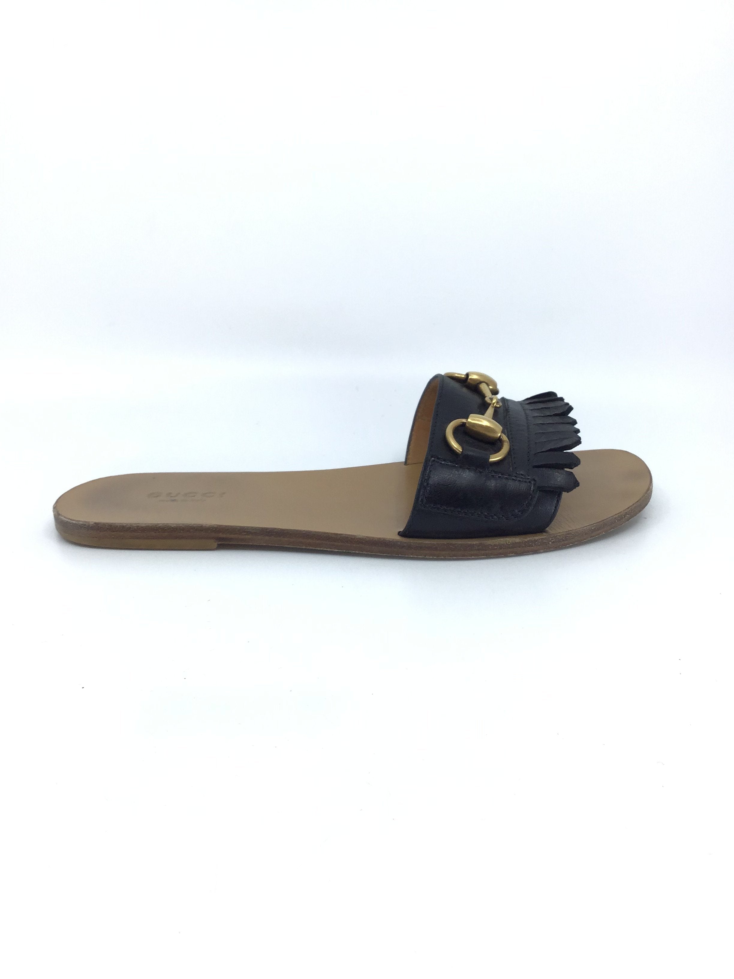 Gucci Black Slide Sandals for Women - Luxury Comfortable Slides with Logo - Perfect for Beach, Pool, and Summer Outfits