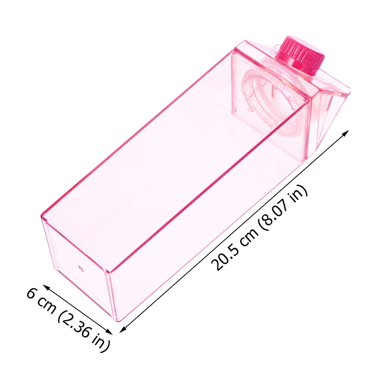 1pc 500ml Plastic Milk Bottle - Empty Storage Bottle for Juice, Water & Drinks | Reusable & Leak-Proof Container for Kitchen, Picnics & Baby Feeding