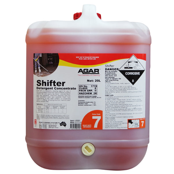 Agar Shifter Concentrated Degreaser Detergent for Auto Scrubbers - Powerful Cleaning Solution for Garage, Workshop & Industrial Use