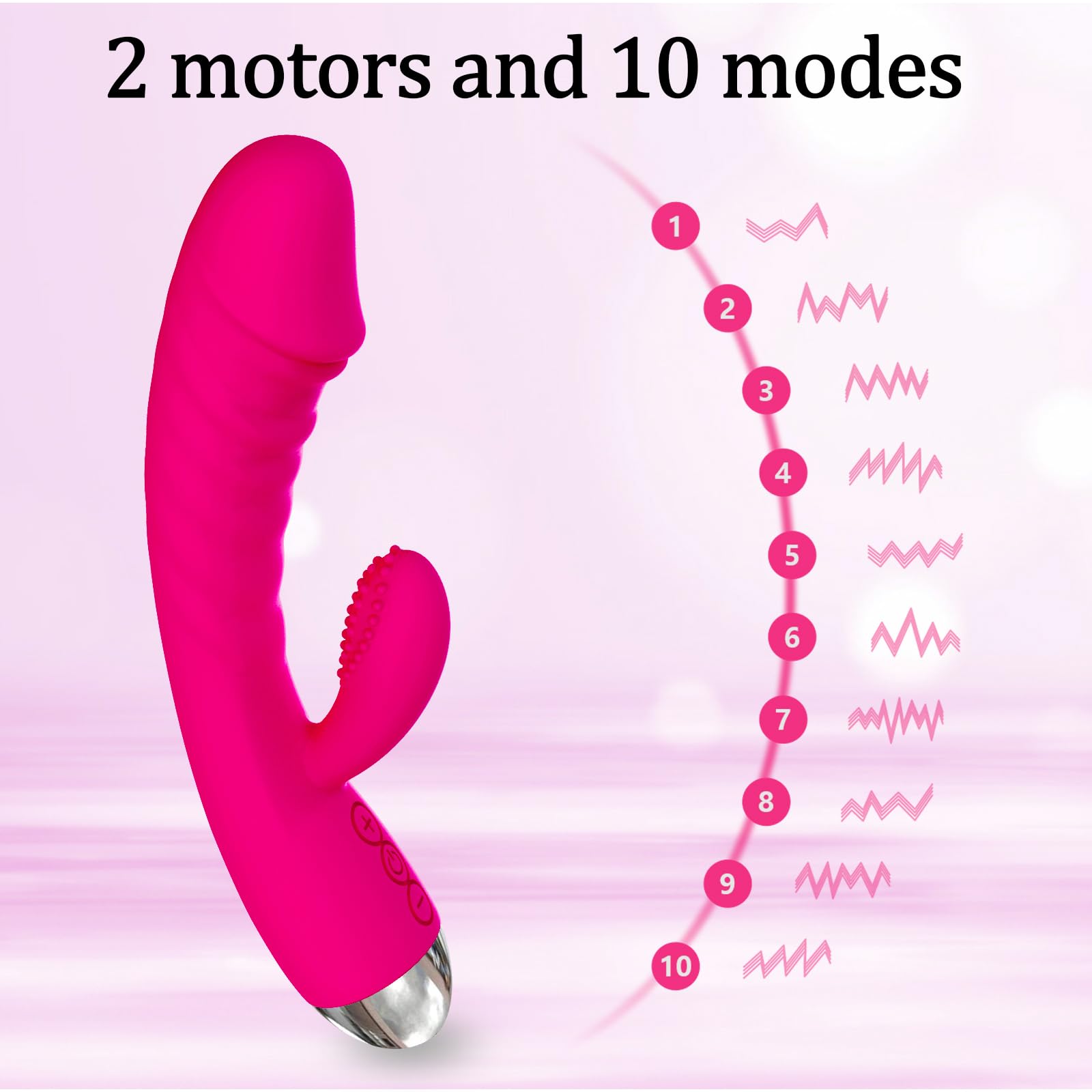10-Speed Powerful Clitoral Sucking Vibrator for Women - Remote Control G-Spot & Clit Stimulator, Rechargeable Waterproof Adult Sex Toy for Solo & Couple Play - Enhance Intimacy & Pleasure in Bedroom