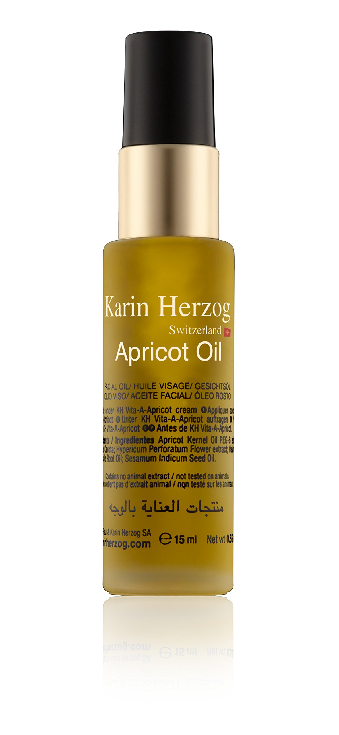 Organic Apricot Oil for Face - 100% Pure Anti-Aging Facial Oil, 15ml - Hydrates & Nourishes Skin - Perfect for Night Routine & Dry Skin Care