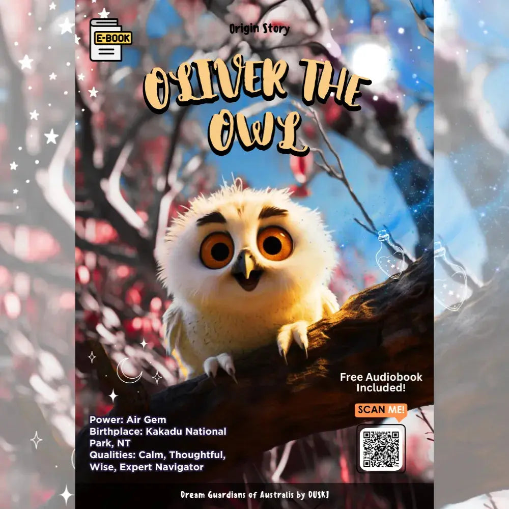Duski Dream Guardian: Owl Night Light for Kids - Soothing Nursery Decor & Bedroom Nightlight for Baby Sleep Aid & Relaxation