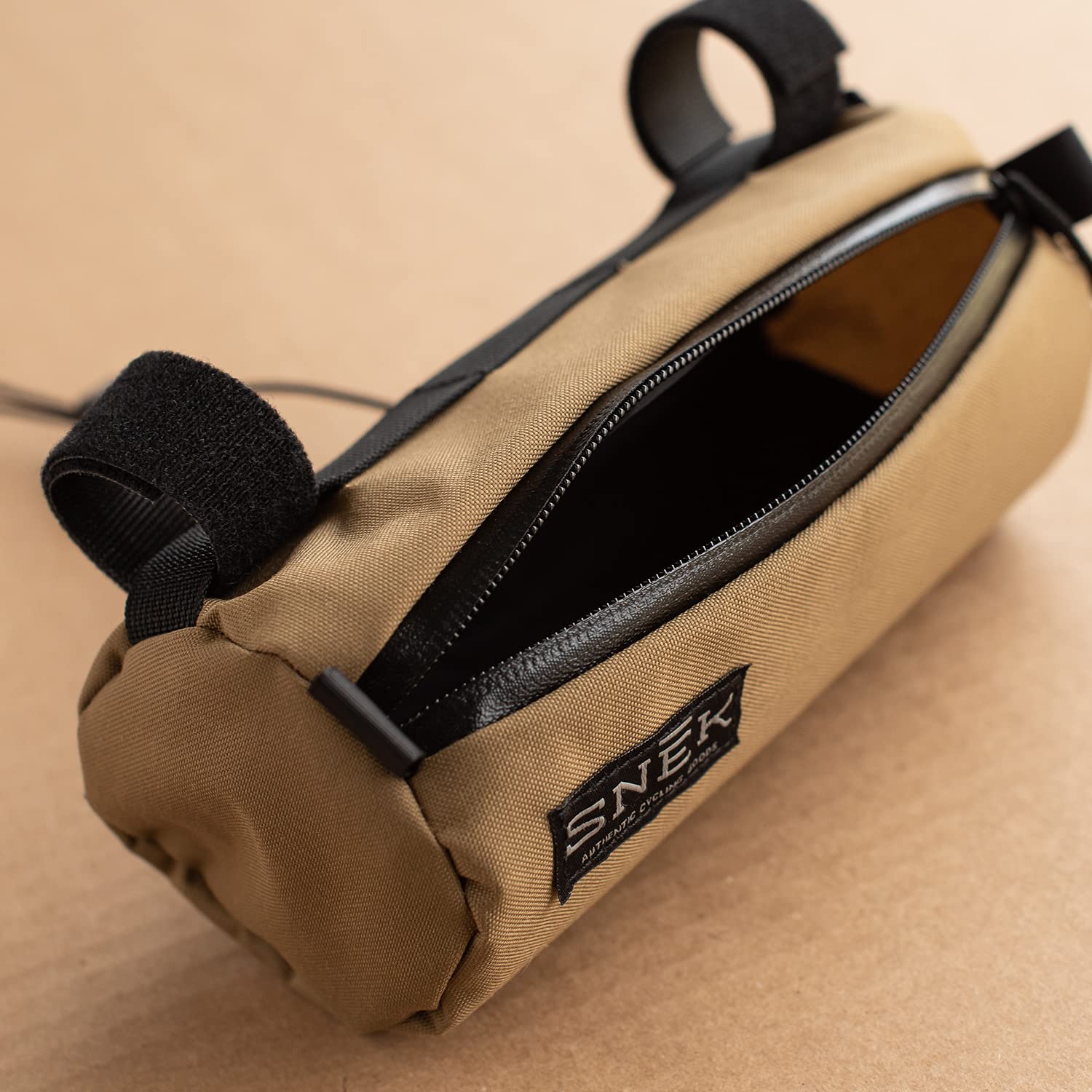 Snēk Cycling Stache Handlebar Bag - Waterproof Bike Handlebar Bag for Commuting, Touring & Mountain Biking | Perfect for Storing Phone, Keys & Essentials