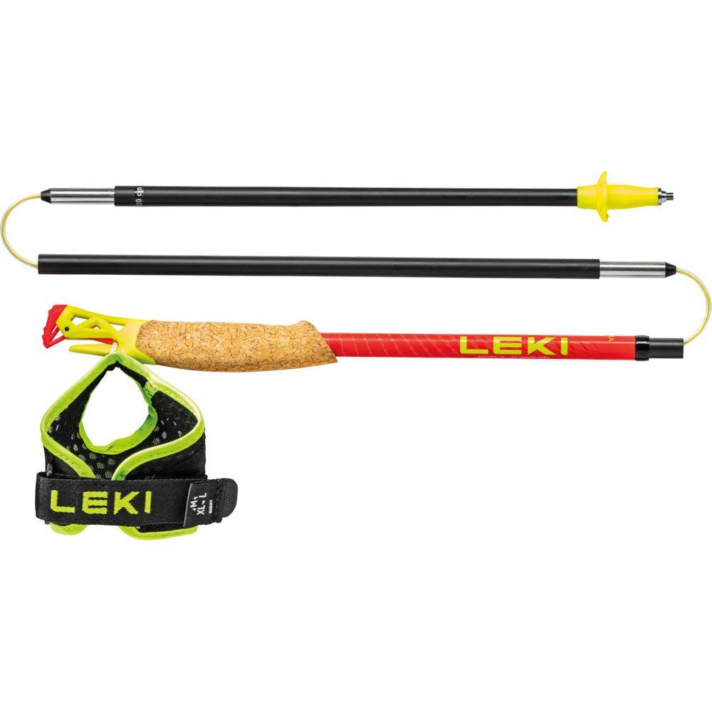 Leki Ultratrail FX One Superlite Trekking Poles - Lightweight Carbon Fiber Hiking & Trail Running Sticks for Men & Women - Perfect for Mountain Climbing, Backpacking & Outdoor Adventures