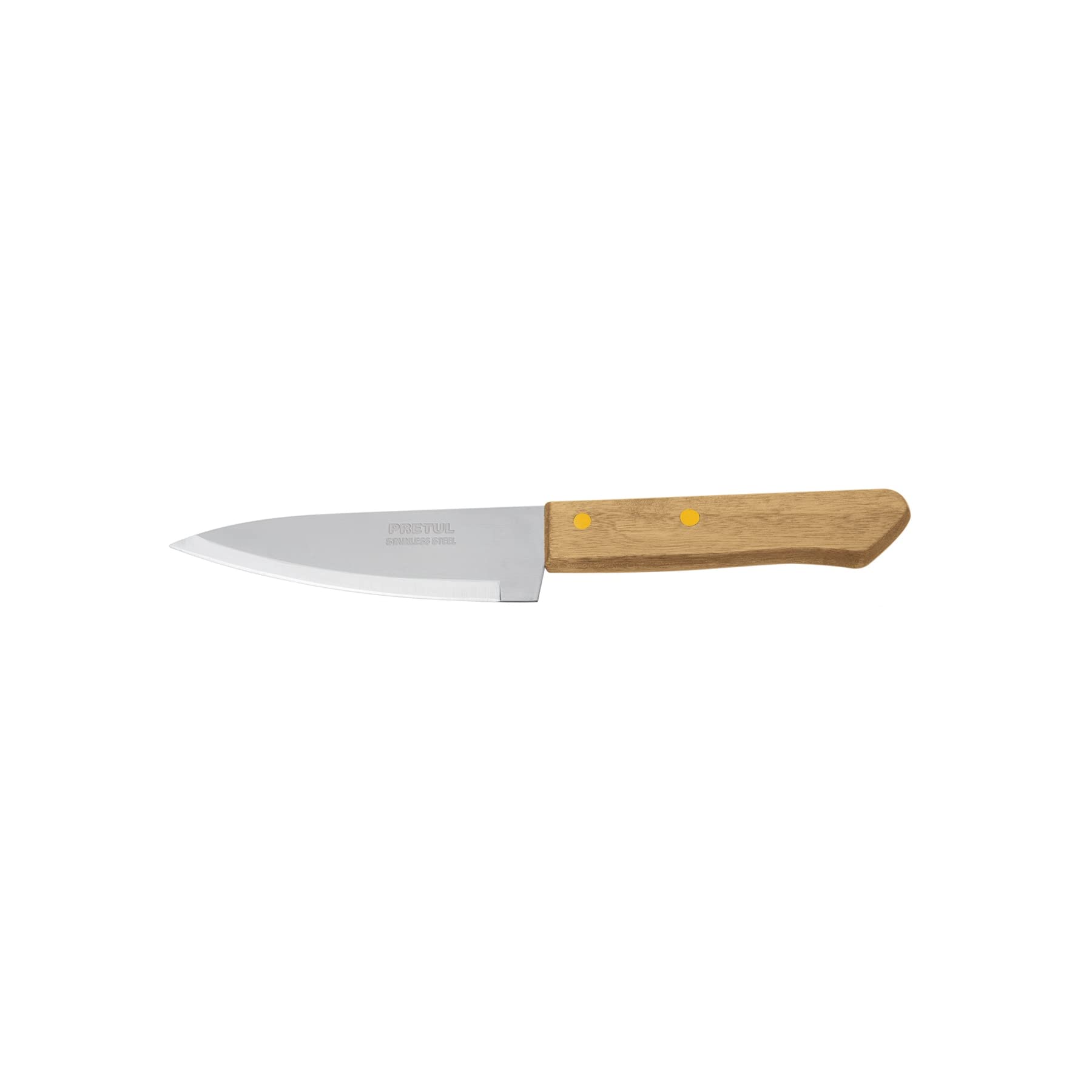 Premium 5-Inch Chef Knife with Wooden Handle - Professional Kitchen Knife for Slicing, Dicing & Chopping - Perfect for Home Cooks & Culinary Enthusiasts