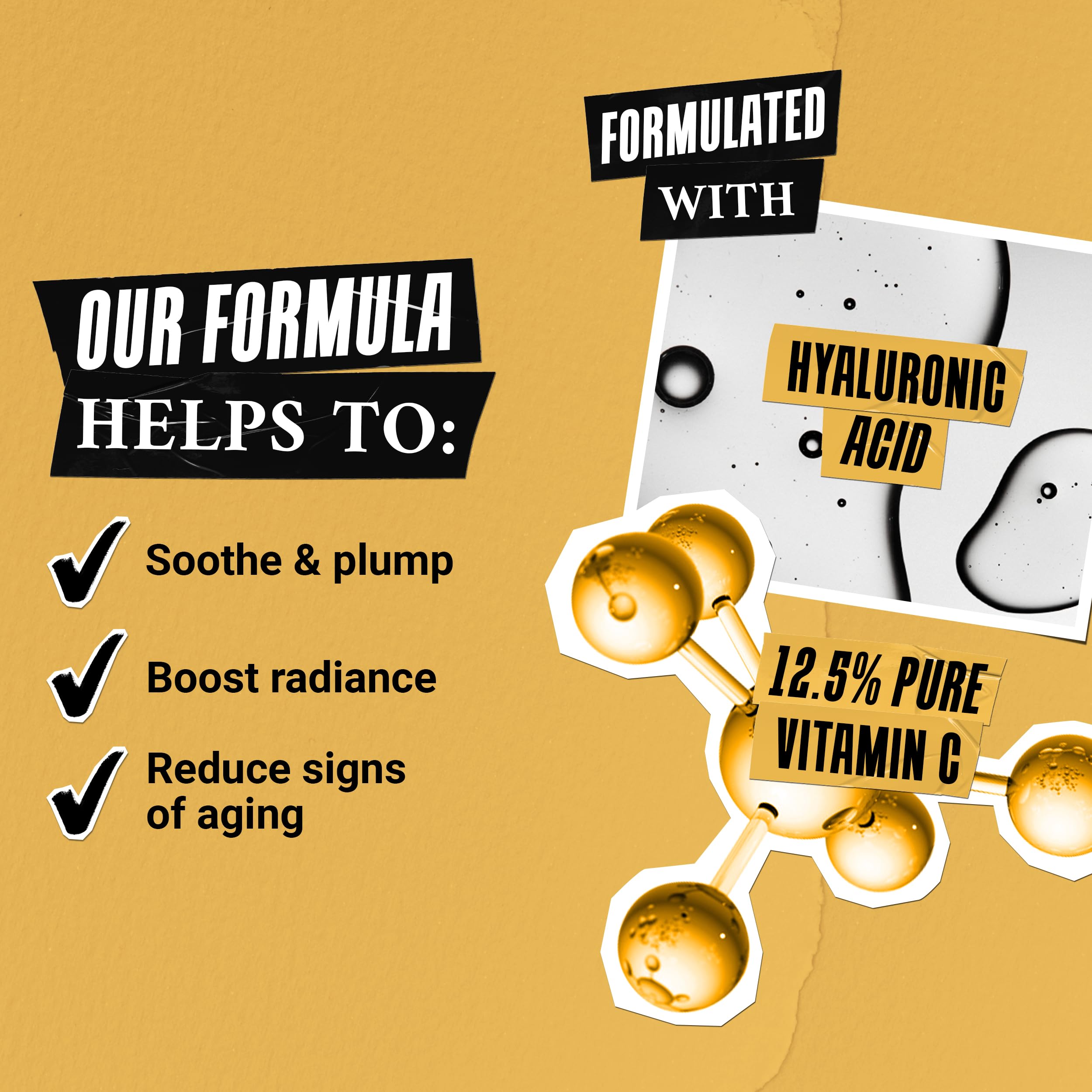 Kiehl's Powerful-Strength 12.5% Vitamin C Serum - Anti-Aging Face Treatment for Wrinkles & Fine Lines | Brightening & Firming Facial Serum with Hyaluronic Acid | Dermatologist-Tested, Paraben-Free | Perfect for Morning Skincare Routine & Pre-Makeup Application