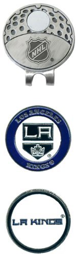 Team Golf NHL Golf Cap Clip with 2 Removable Double-Sided Enamel Magnetic Ball Markers - Easy Hat Attachment for Golfers & Sports Fans - Perfect for Golf Games, Tournaments & Fan Events