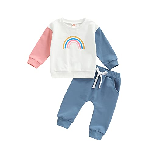 Blue Pants Rainbow Suit