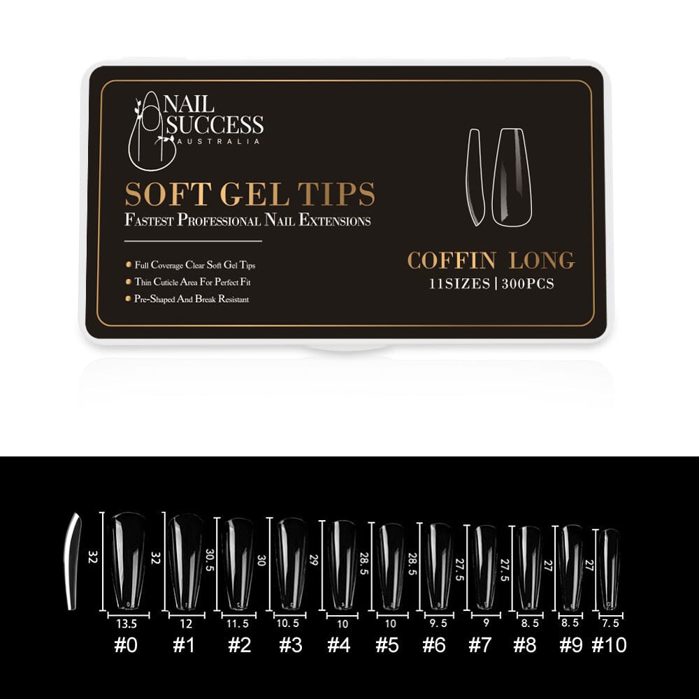Soft Gel Press On Nails - Natural Looking Fake Nails for Easy DIY Manicure | Perfect for Parties, Weddings & Everyday Wear