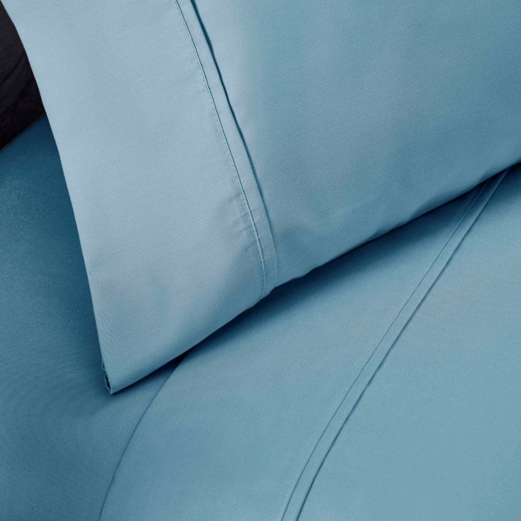 Premium 1400-1500 Thread Count Cotton Blend Deep Pocket Bed Sheet Set - Ultra Soft & Breathable for a Comfortable Sleep - Perfect for Master Bedroom, Guest Room & Dorm