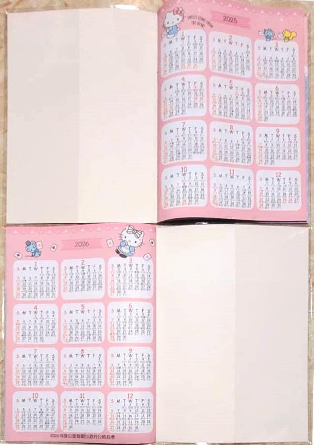 2025 Kawaii Kitty Journal Planner - A5 Daily Schedule Book & Organizer for School, Work, and Personal Use | Cute Cat Design for Students and Professionals