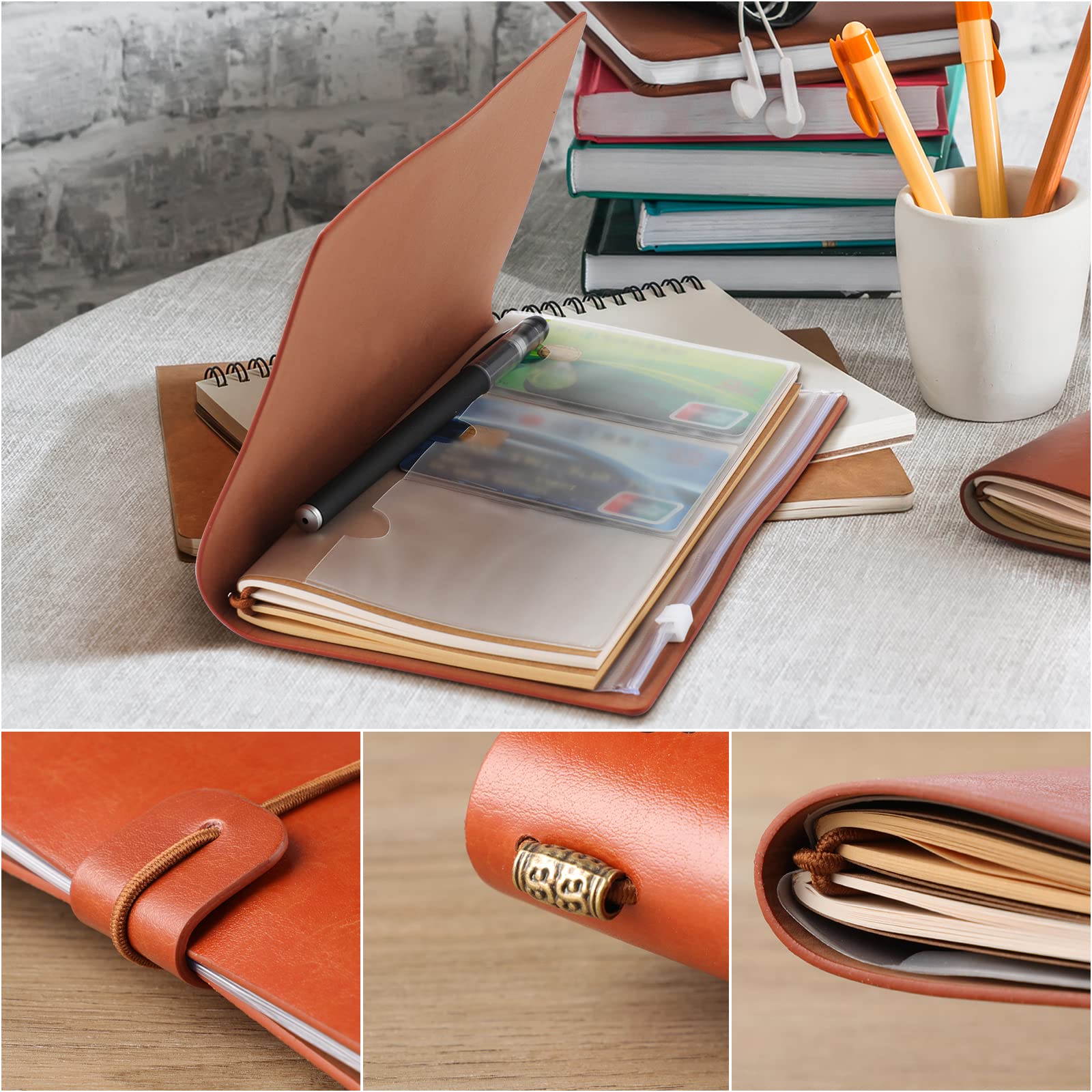 Memorial Gifts for Loss of Mother - Refillable Travel Photo Diary Journal, Bereavement Sympathy Gift for Mom | Thoughtful Mothers Day Gift, Letters to My Mom in Heaven Keepsake | Comforting Remembrance for Those We Love Don't Go Away | Perfect for Grieving, Healing & Honoring Memories