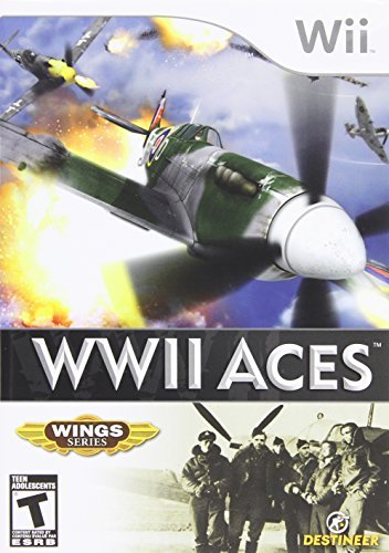 WWII Aces - Nintendo Wii Game by Destineer | Authentic Air Combat Simulation | Perfect for History Buffs & Flight Enthusiasts