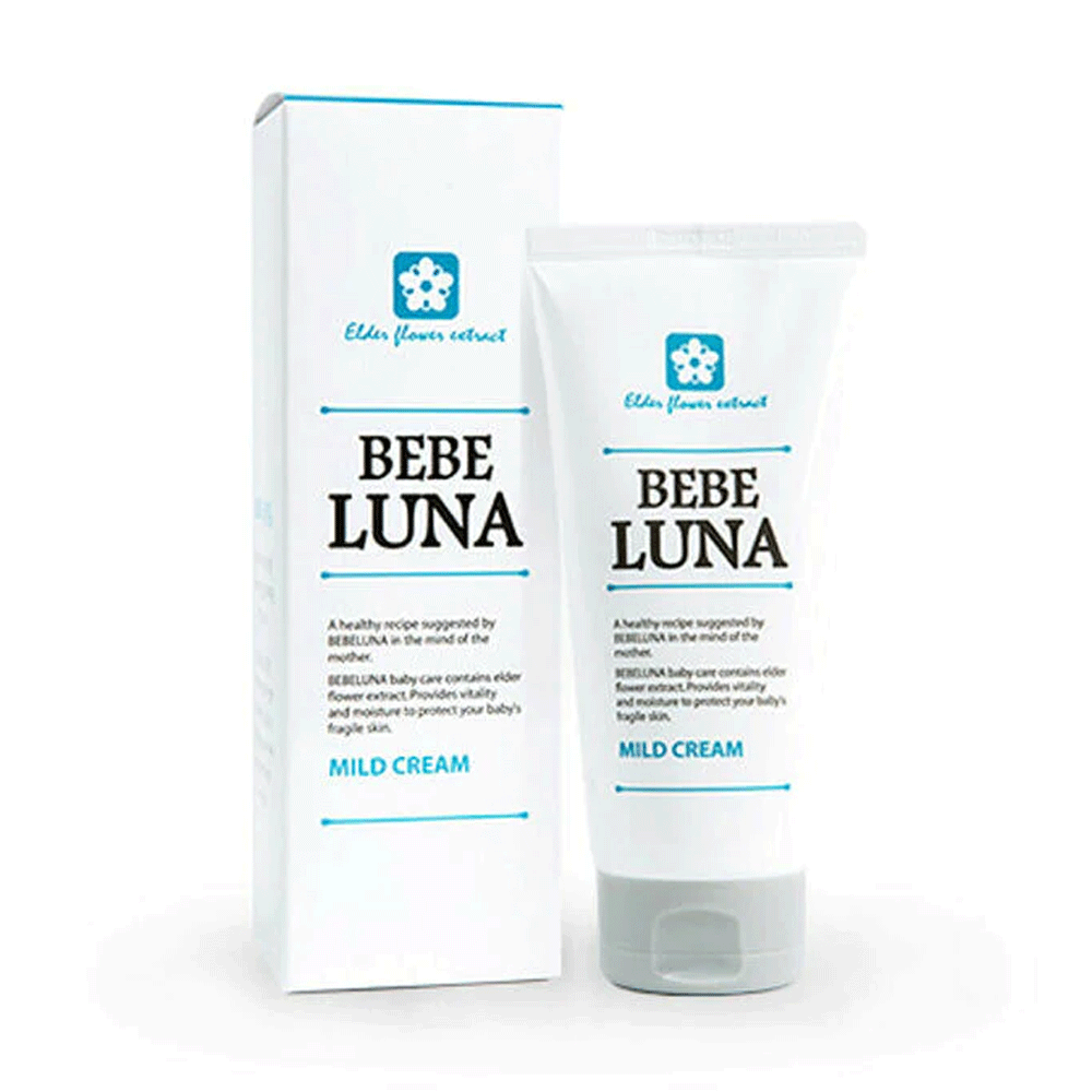 BEBELUNA Mild Cream 160g - Gentle Moisturizing Face Cream for Sensitive Skin | Daily Hydration & Soothing Care for Dry Skin - Perfect for Morning & Night Skincare Routine