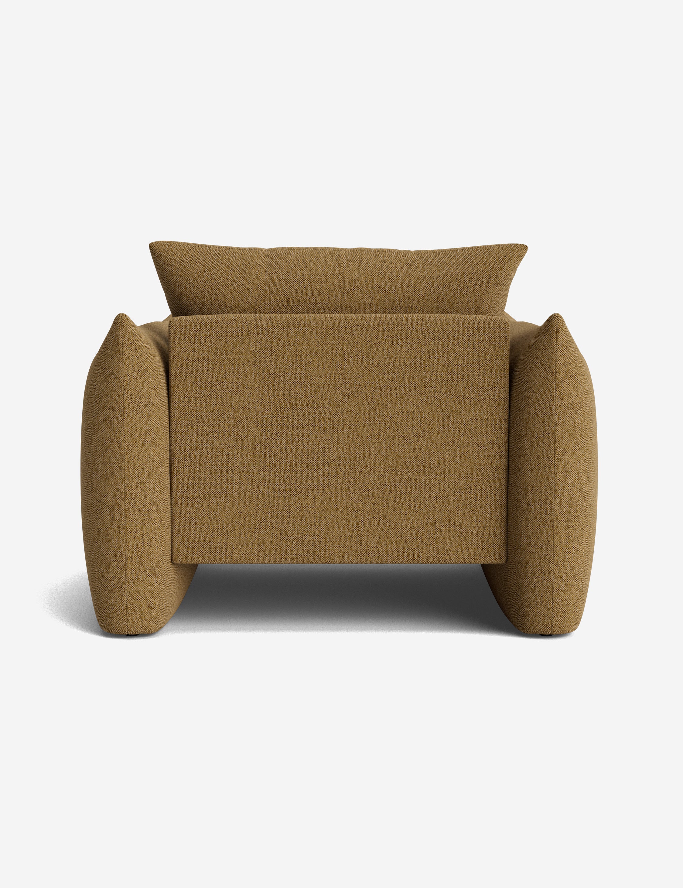 Modern Banks Accent Chair - Mid-Century Inspired Upholstered Armchair for Living Room, Bedroom & Office - Stylish Home Decor with Wooden Legs & Comfortable Cushioning