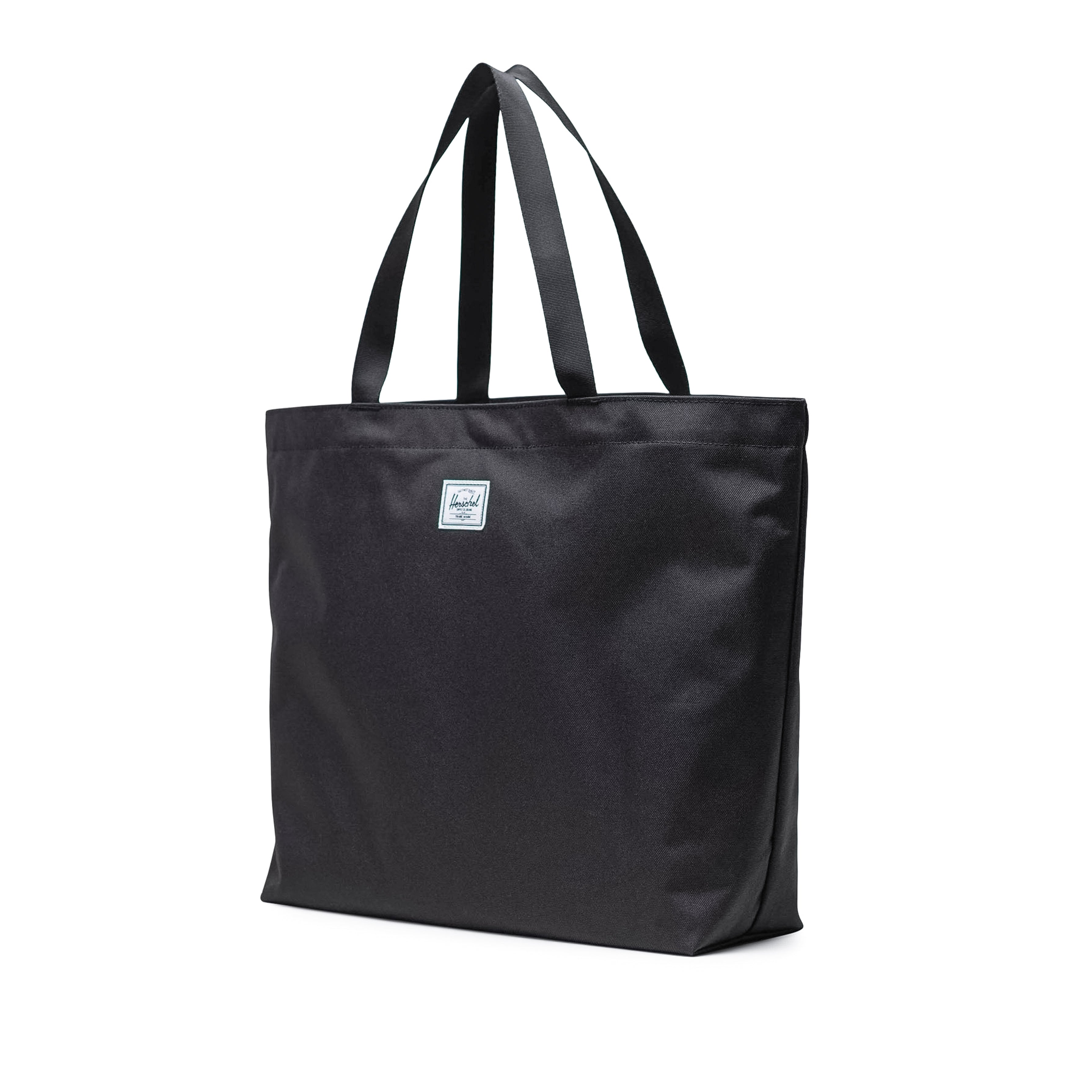 Herschel Classic Black Tote Bag for Women - Stylish & Durable Everyday Carryall for Work, School & Travel