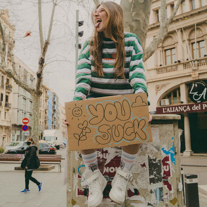 Premium American Mid-High Socks for Men & Women - Comfortable Cotton Crew Socks for Work, Sports & Everyday Wear