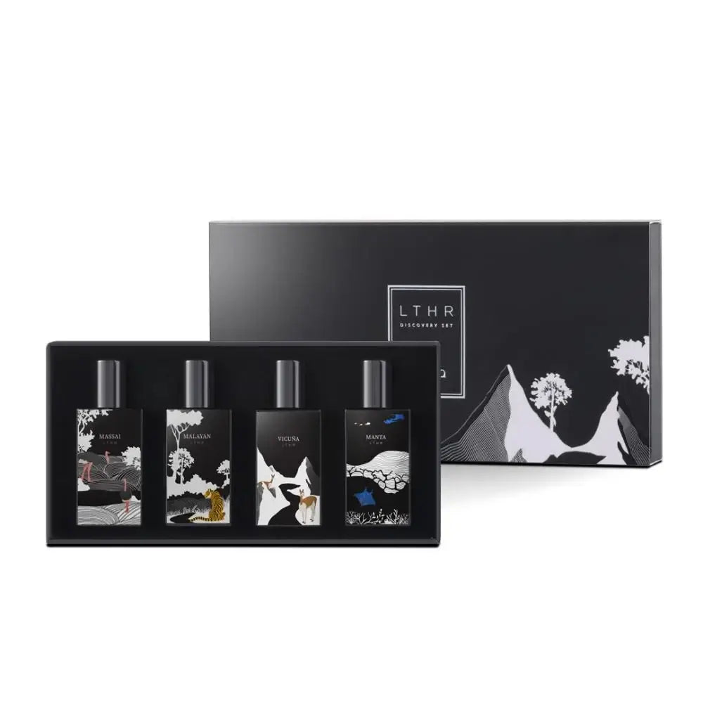 Mini LTHR Essential Oil Collection - 4 x 10ml Bottles - Aromatherapy, Diffuser, Massage & Relaxation Gift Set