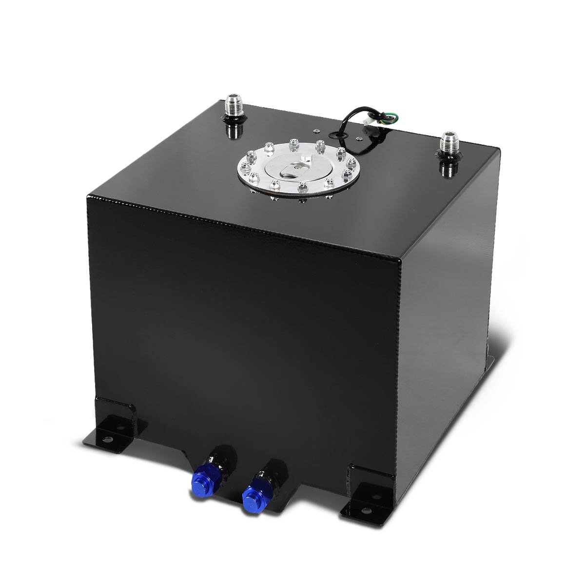DNA MOTORING 5 Gallon Aluminum Top-Feed Fuel Cell Gas Tank - 12