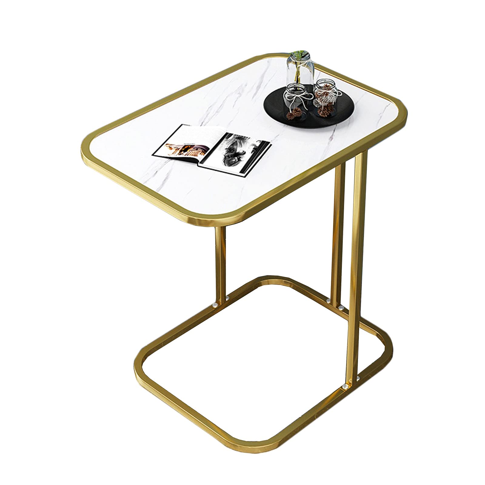 Modern Minimalist Coffee Table - Small Apartment Sofa Side Table, Light Luxury Mini End Table for Living Room, Bedroom & Balcony (Color: Black) - Perfect for Compact Spaces, Home Decor & Coffee Time