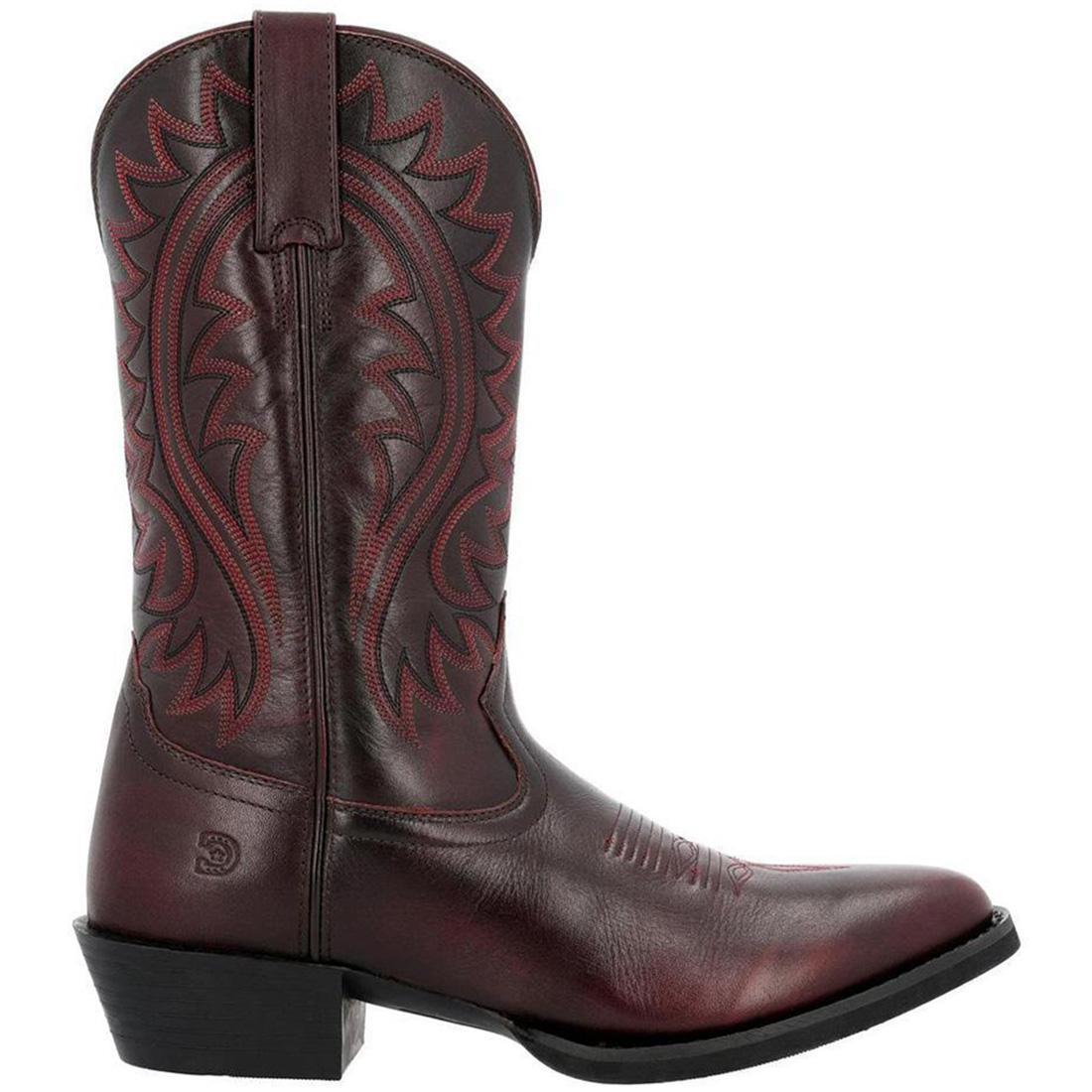 Shyloh Burgundy Western Boots for Women - Stylish Cowgirl Boots with Comfortable Fit - Perfect for Rodeo, Country Dancing & Western Fashion