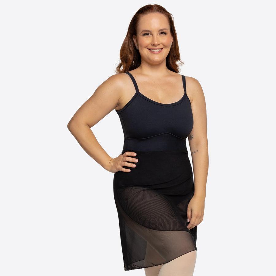 So Danca Women's CAMILLE Curvy Wrap Skirt - Ballet Dance Skirt for Adults, Stretchy Comfort Fit, Perfect for Ballet Class, Dance Practice & Performance