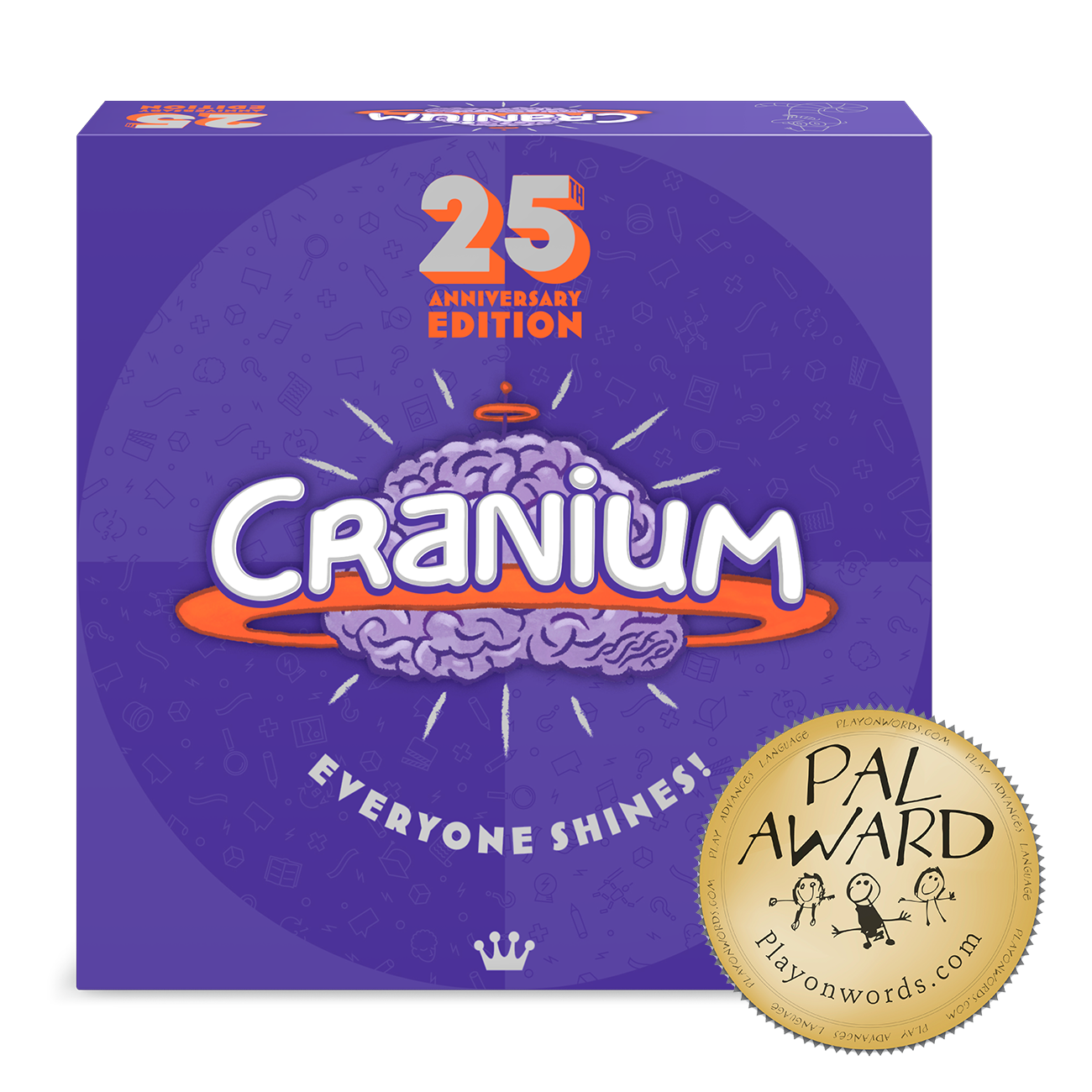 Cranium 25th Anniversary Edition Board Game - Family Party Game for Kids & Adults - Fun Brain Teasers & Creative Challenges for Game Nights, Birthdays & Team Building