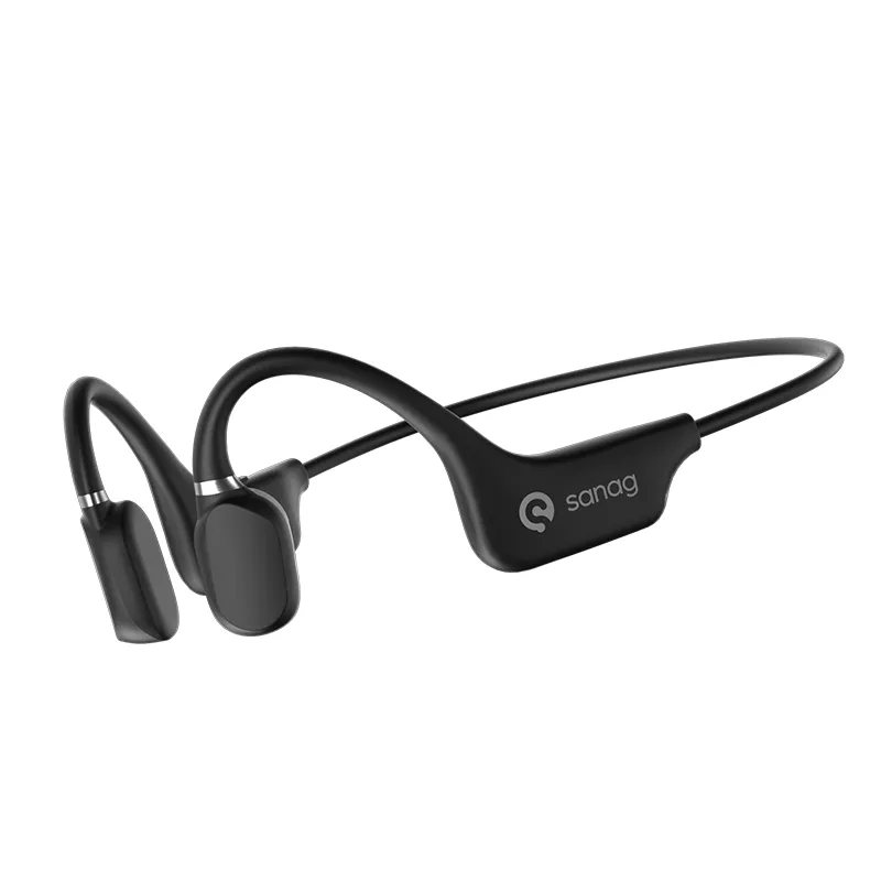 Sanag A5X Pro Open Ear Wireless Bluetooth Sports Headphones - Air Conduction Technology for Running, Cycling & Gym Workouts - Sweatproof & Lightweight Design