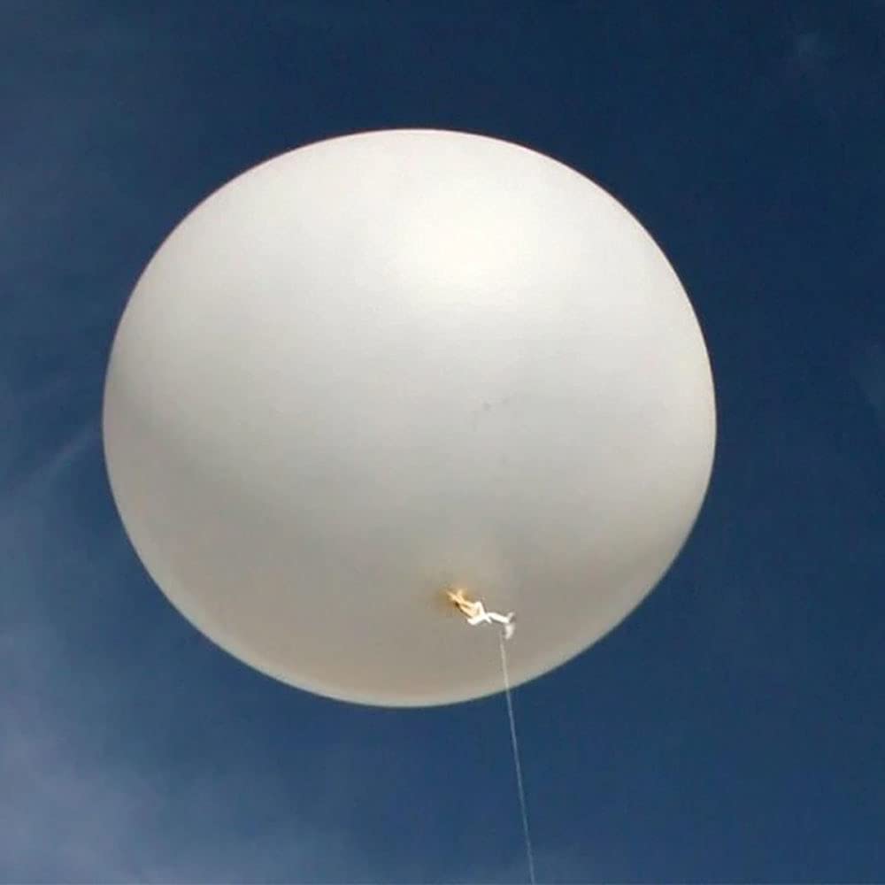 1000g Giant 28ft Professional Weather Balloon for Meteorological Research, Aerial Photography, Party Decorations & Outdoor Events – Perfect for Science Experiments, Holiday Celebrations & Adventure Activities