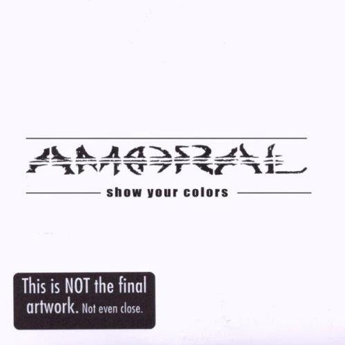 Amoral Show Your Colors - Stylish Graphic T-Shirt for Men & Women | Perfect for Concerts, Festivals & Casual Wear