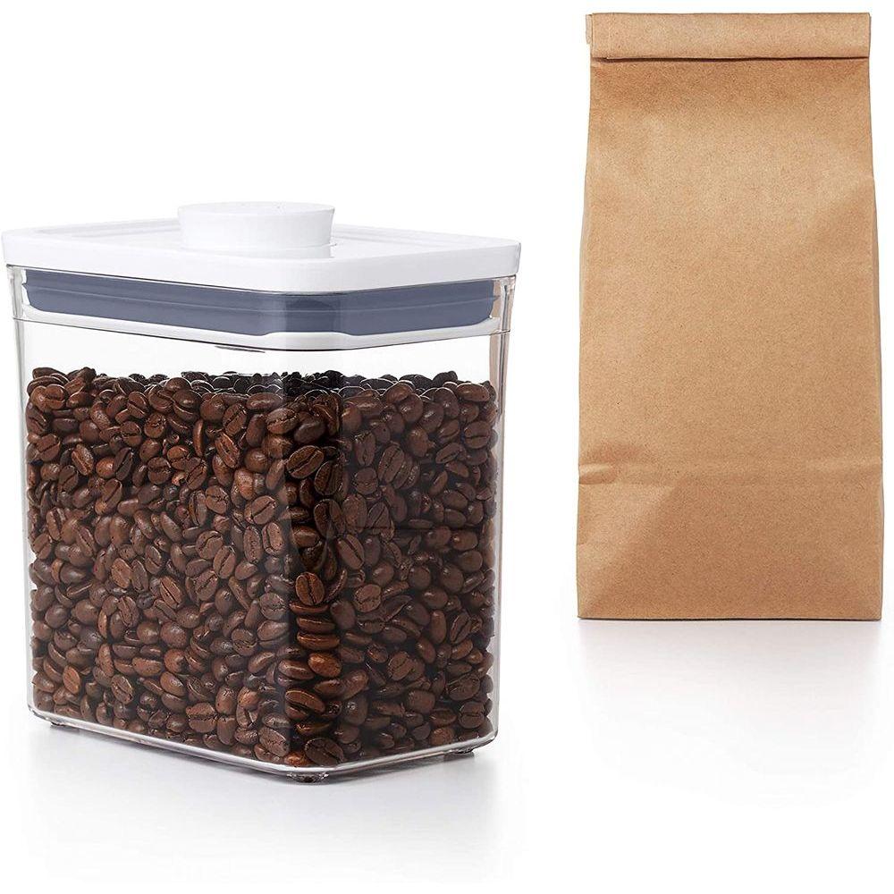 OXO Good Grips 2.0 1.6L Rectangular Pantry Storage Container - Airtight Food Container for Flour, Sugar, Pasta & Dry Goods - Perfect for Kitchen Organization & Pantry Storage