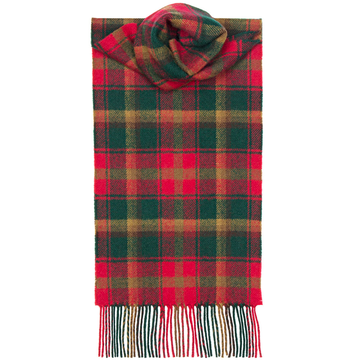 Warm Maple Leaf Tartan Scarf - Soft Plaid Winter Wrap for Women & Men - Perfect for Christmas, Outdoor Activities & Canadian Pride Gifts