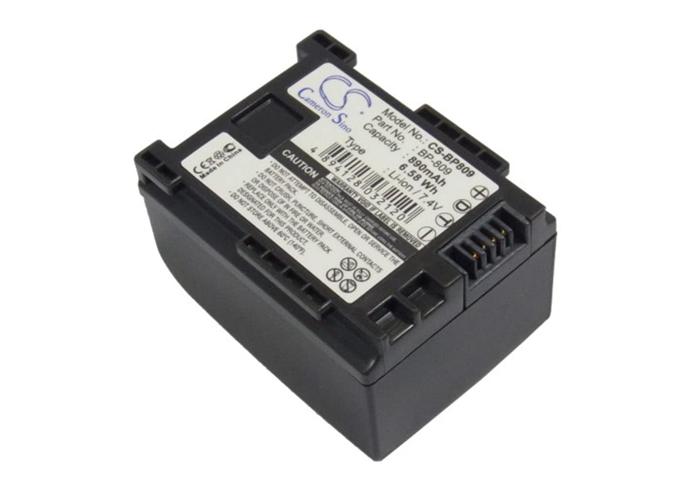 VINTRONS 890mAh Replacement Battery for Canon FS11 & Vixia FS10 Camcorder - High Capacity Power Solution for Travel Vlogging and Home Video Recording