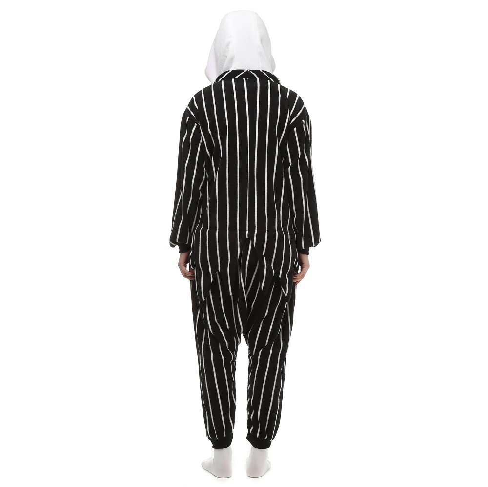 Jack Skellington Onesie Costume for Adults - Halloween & Cosplay